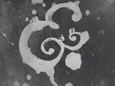 Ampersand 02 ampersand brush lettering brush script hand lettering lettering sumi sumi ink typography