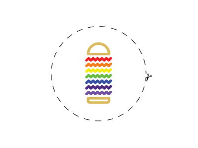 You Can Burger: Label 1 burger food kids label mark package product rainbow toy