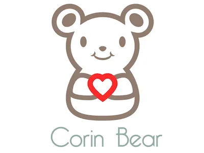 Corin Bear Logo bear cute illustrator inkscape logo teddy bear vector