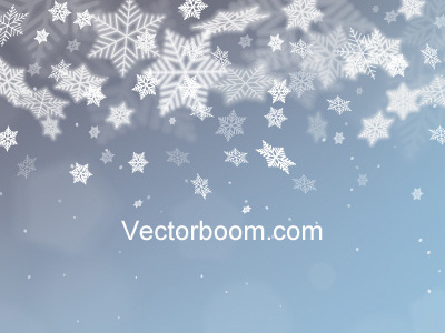 Christmas background of falling snowflakes abstract background blizzard celebration christmas frozen holiday ice seasonal snow snowfall snowflake