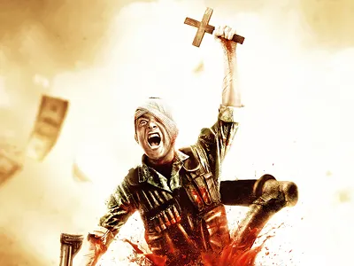 In the Name of God blood death die god oil pain religion soldier trust war