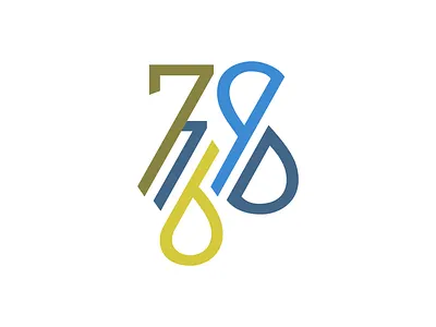 678910 Shot exploration figures numbers pattern type design