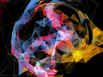 plexus color tests after effects facets plexus poly polygons wireframe