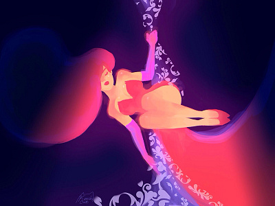 Jessica Rabbit : Drawn on an iPad drawing dress ipad jessica rabbit painting