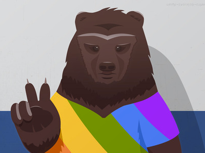 Bear bear illustration