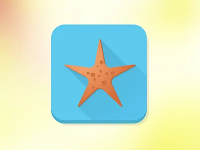 Starfish Icon illustrations