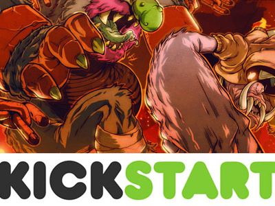 Comic Kickstarter 80s anime comic comic book illustration kickstarter manga monsters toys