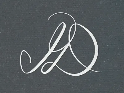 Isabelle Dunlop Monogram clothing cursive fashion monogram typography vancouver vector