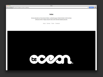 Index dunked portfolio template