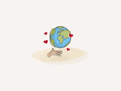 FloJo Eco eco icons illustration loving simple vector world