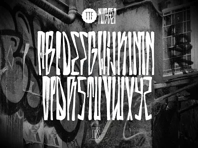 Nugget Fontface fontface graffiti pixacao pixação pixo typography valdal