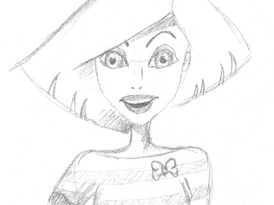 Girl cartoon drawing girl illustration sketch woman