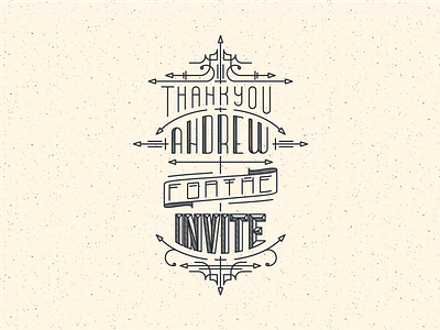 Hello illustration lettering type typography