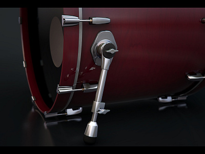 Bass Drum 3d bass drum cgi cinema4d drum render