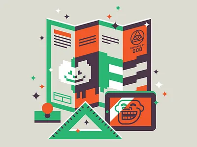 Internet is a Gift from God cyber gift god internet marco goran romano meme rainbow cat ruler stamp theology troll face wired