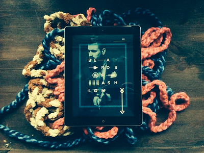 Beards & Fashion beard digital mag fashion ipad magazine magazine design