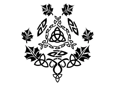 Celtic Tattoo ancient celtic illustration ireland irish knot scotish tattoo