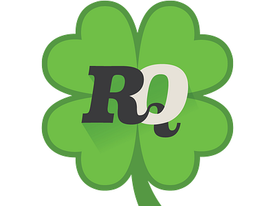 The March Sticker hearts roq st patricks day sticker