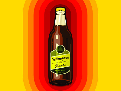 Di Bottle bottle illustration