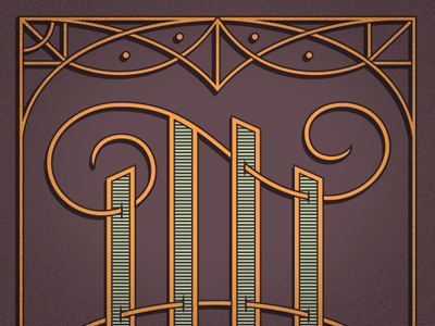 JHT monogram typography