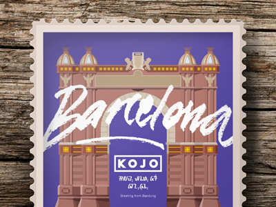 Kojo For Barcelona aksara sunda barcelona design kojo