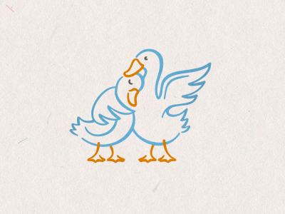 Geese v2 bird geese goose love valentine