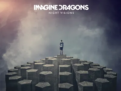 Imagine dragons LP cover cover surreal