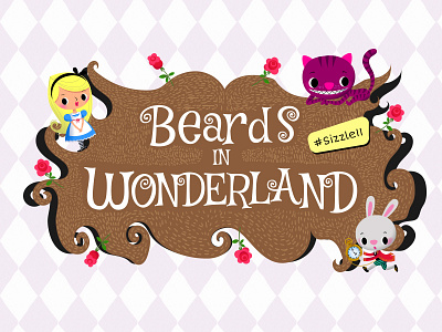 Beards In Wonderland alice alice in wonderland beards wonderland