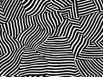 Seamless Pattern: Confused Zebra black and white fabric pattern seamless swatch tileable zebra