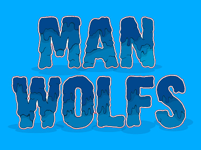 ManWolfs illustration type vector