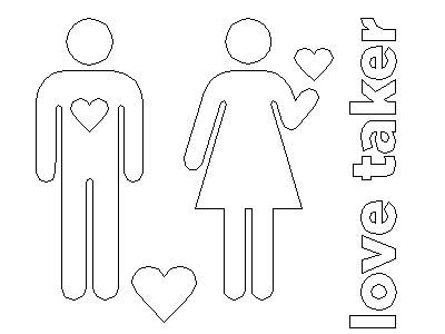 love taker adobe illustrator heart