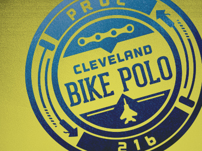 bike polo bike polo cleveland illustration logo vector