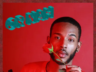 "OR NAH" type for Jay Boogies Vday card