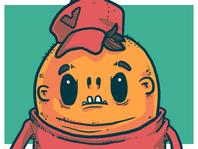 Doodlin character detail illustration