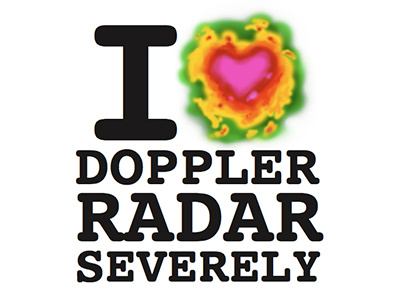 I Heart Doppler Radar doppler radar i heart ny milton glaser