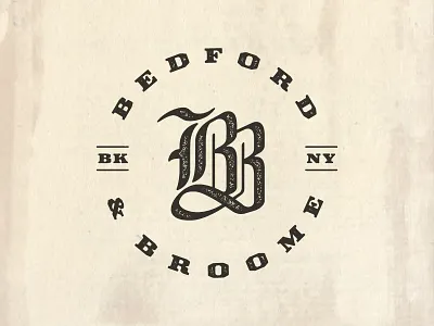 Bb Monogram 01 bedford broome brooklyn monogram new york stamp