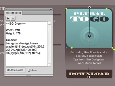 Project Notes adobefireworks fireworks projectphoenix