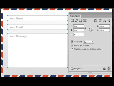 Transform Panel adobefireworks fireworks projectphoenix