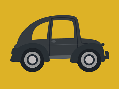 Pennapps - Atlasnav car flat illustration vector