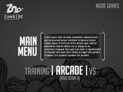 Knock Out memories demo online fight game game game design