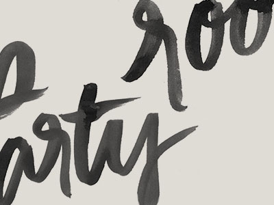 Wedding Suite Lettering hand lettering