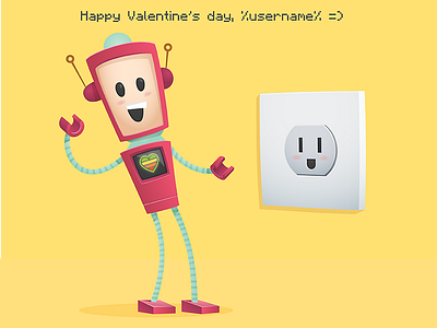 Full of love embarrassment full love of plug robot serejakalash shame