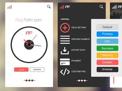 Mobile App UI Concept app concept download freebie mobile mockup psd ui ux