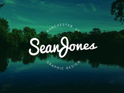 Self Promo Rebrand branding design designer graphic jones logo manchester promotion script sean self uk