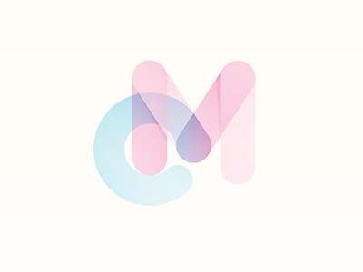 CyanMagenta bubble cyan illustration ink logo magenta type yp © yoga perdana