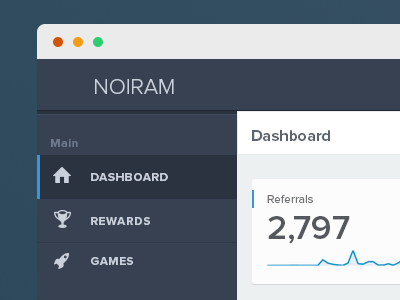 Dashboard clean analytics blue clean dashboard marion web design webdesign