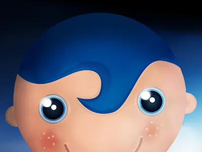 Water Character Small character illustration