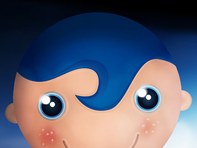 Water Character Small character illustration