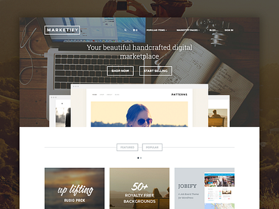 Marketify Digital Marketplace WordPress Theme digital marketplace easy digital downloads theme wordpress