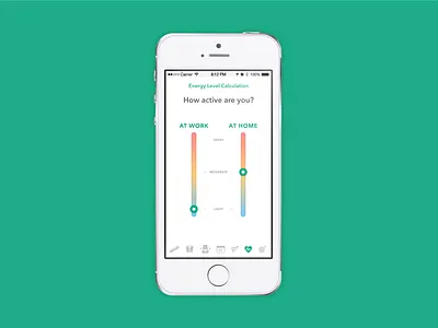 Meal Planner App concept Setup app charts day fitness health healthy infographic ios list meals nav planner